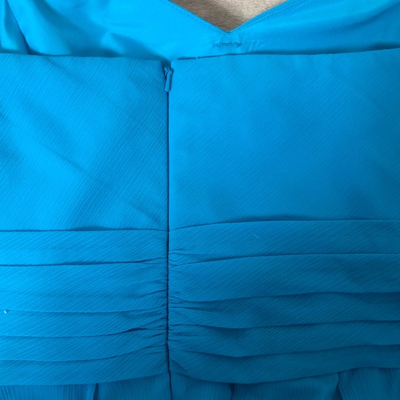 Blue David’s Bridal Strapless Dress - Picture 5 of 6